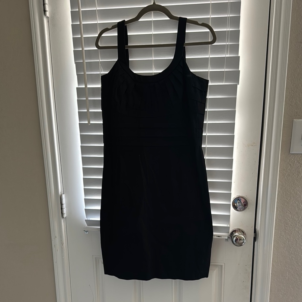 Marvin Richards Black Sheath Mini Dress